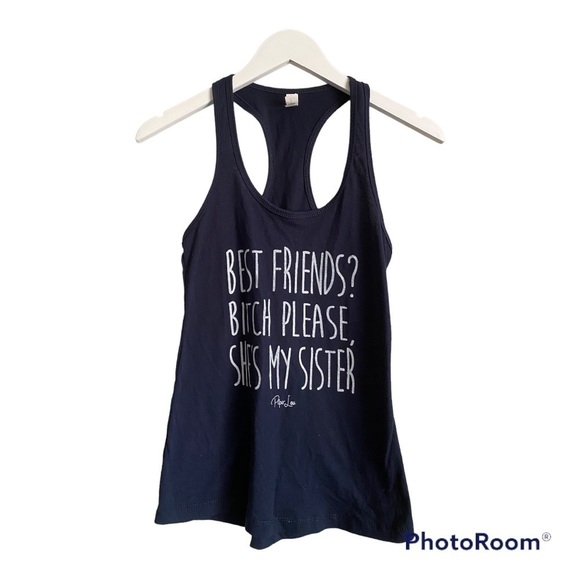 Best friends graphic racer back | size small - Picture 1 of 5